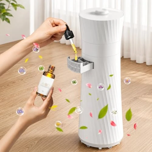 Humidifier for Bedroom Large Room – Ultra Quiet, 56H Runtime, Smart App & Remote — Humidifier, MONISEN