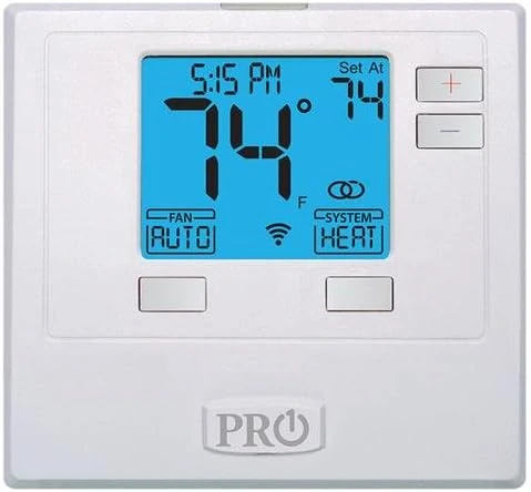 IAQ Thermostat 2H/1C HP, 1H/1C AC - 24V — Smart Thermostat, PRO1 IAQ