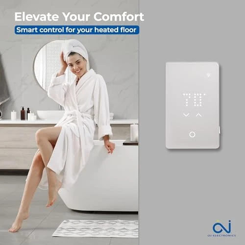 LED Smart Heated Floor Thermostat — Smart Thermostat, OJ Microline