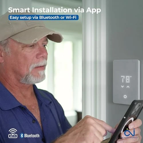 LED Smart Heated Floor Thermostat — Smart Thermostat, OJ Microline