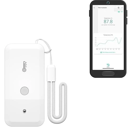 LoRa Wireless Fridge Temperature Sensor 3-Pack — Smart Thermometer, YoLink