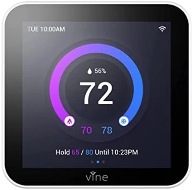 Programmable Smart Wi-Fi Thermostat — Smart Thermostat, vine