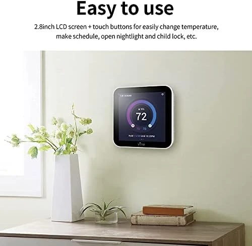 Programmable Smart Wi-Fi Thermostat — Smart Thermostat, vine
