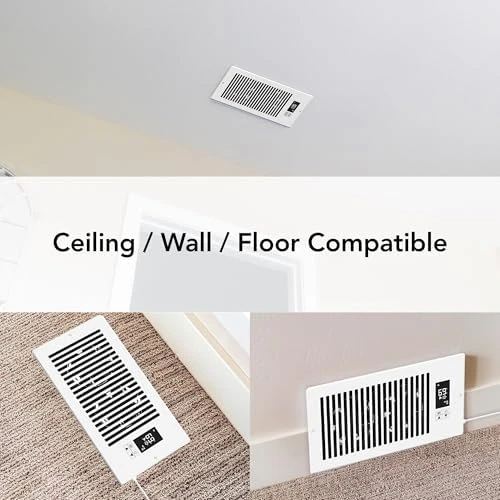 Register Booster Fan for 6" x 10" Registers — Smart Fan, Quietcool