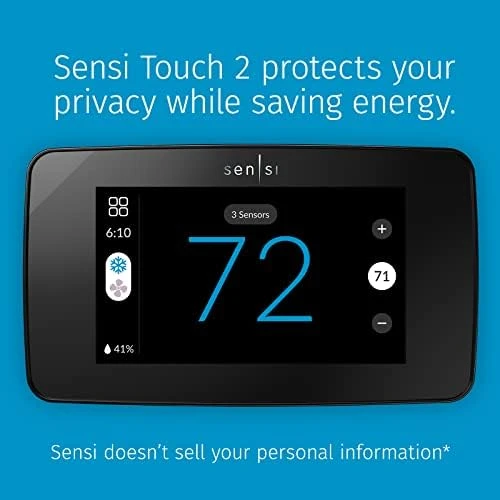 Sensi Touch 2 Smart Thermostat — Smart Thermostat, Amazon Renewed