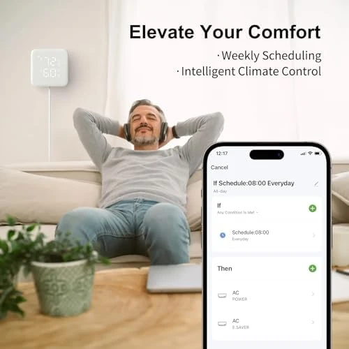 Smart Air Conditioner & Heater Pump Controller — Smart Thermostat, WOOX