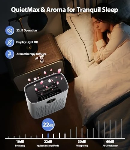 Smart Air Purifier for Home Large Rooms — Air Purifier, ECOSELF
