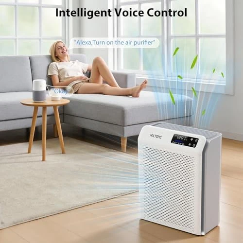 Smart Air Purifier for Large Rooms — Air Purifier, MATONC