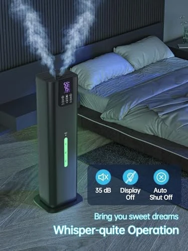 Smart Humidifier with App Control, 2.1Gal Capacity — Humidifier, Hiswelle
