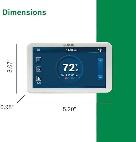 Smart Phone Wi-Fi Thermostat — Smart Thermostat, BOSCH