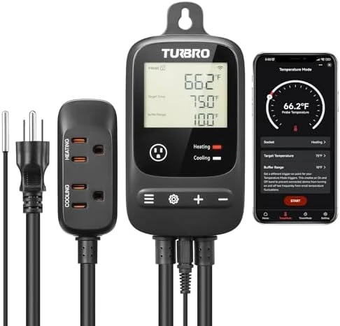Smart Temperature Controller — Smart Thermostat, TURBRO