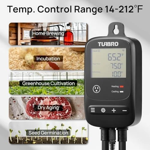 Smart Temperature Controller — Smart Thermostat, TURBRO