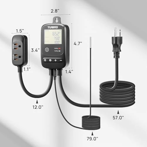 Smart Temperature Controller — Smart Thermostat, TURBRO