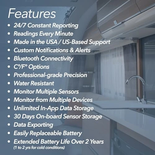 Smart Temperature Sensor & Humidity Sensor - Thermometer, Barometer, & Hygrometer with App Monitoring — Mold Detector, SensorPush