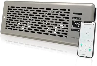 Super Quiet Register Booster Fan — Smart Fan, Howeall