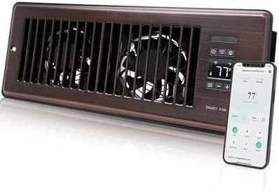 Super Quiet Register Booster Fan — Smart Fan, Howeall