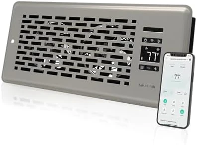 Super Quiet Register Booster Fan — Smart Fan, Howeall