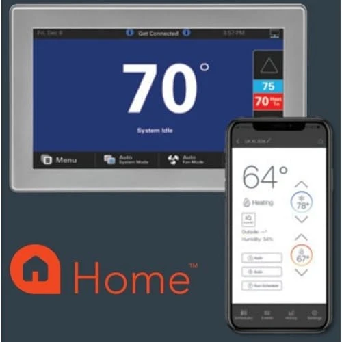 Wi-Fi Programmable Thermostat with Nexia Home Intelligence — Smart Thermostat, Trane