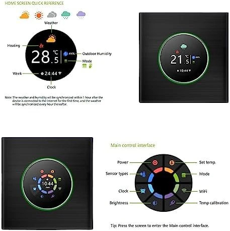 WiFi Smart Thermostat Temperature Controller — Smart Thermostat, Docooler