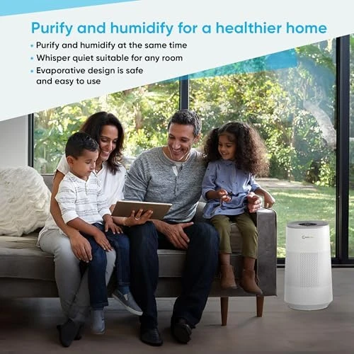 2-in-1 Air Purifier and Humidifier Combo — Air Purifier, InvisiClean