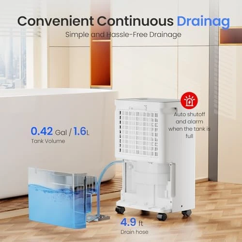 30 Pints Smart Dehumidifier with WiFi App — Dehumidifier, WHOY