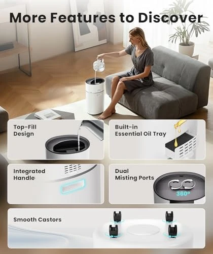 4.2 Gal/16L Humidifier Large Room — Humidifier, AreShark
