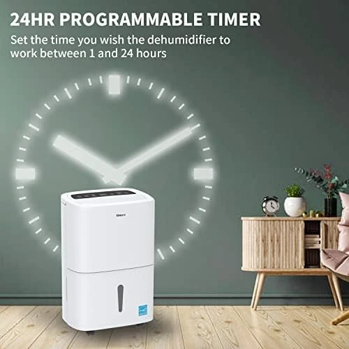 7,000 Sq.Ft Energy Star Dehumidifier with Pump and WIFI — Dehumidifier, Shinco