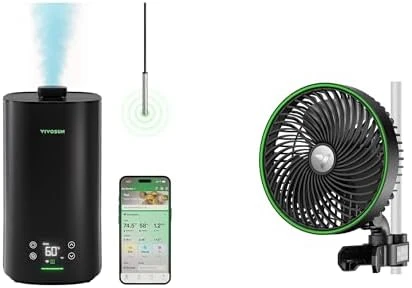 AeroStream H05 Intelligent Wi-Fi Humidifier and AeroWave E6 Gen2 — Humidifier, VIVOSUN