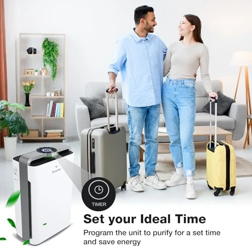 Air Purifier and Humidifier Combo for Large Rooms — Air Purifier, Turonic