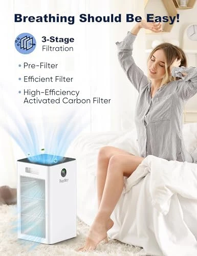 Air Purifier for Home Large Room up to 1500 sq ft — Air Purifier, Priestley