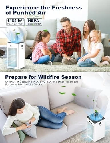 Air Purifier for Home Large Room up to 1500 sq ft — Air Purifier, Priestley