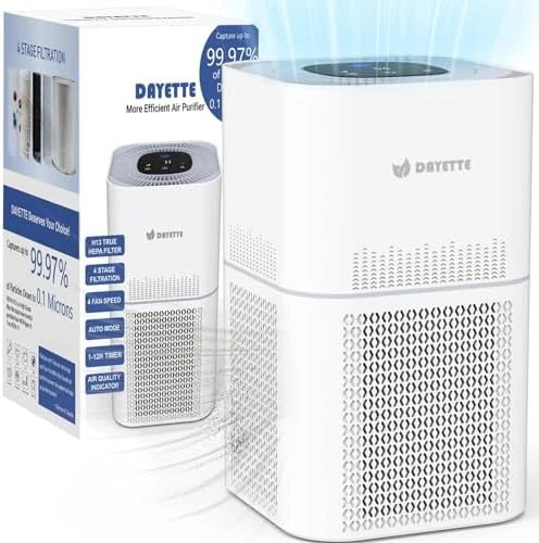 Air Purifier for Home Large Room Up to 3400 ft² — Air Purifier, DAYETTE