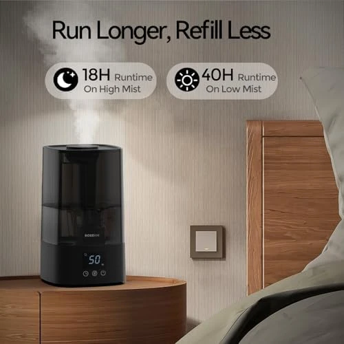 Automatic Humidifier for Bedroom Large Room — Humidifier, Rosekm
