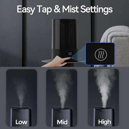 Automatic Humidifier for Bedroom Large Room — Humidifier, Rosekm