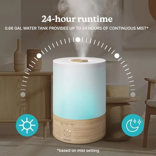 Cool Mist Ultrasonic Humidifier — Humidifier, Homedics