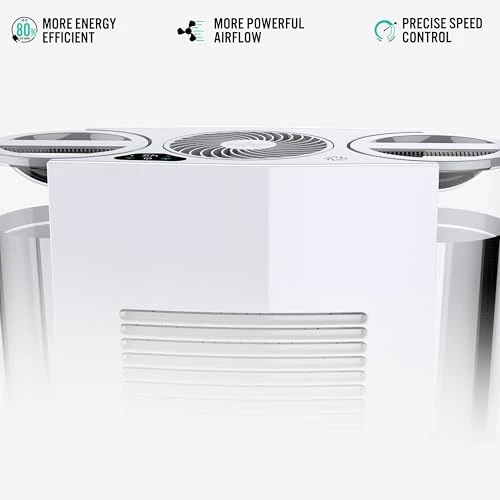 Energy Smart Evaporative Humidifier with 2 Gallon Dual Tank Capacity — Humidifier, Vornado