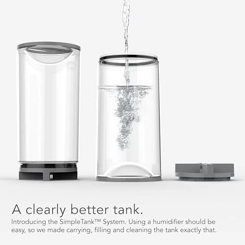 Energy Smart Evaporative Humidifier with 2 Gallon Dual Tank Capacity — Humidifier, Vornado