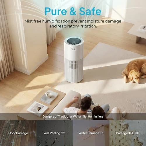 Evaporative Humidifier for Large Rooms up to 1000 ft² — Humidifier, Livatro