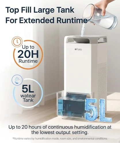 Humidifier and Air Purifier Combo — Humidifier, Afloia