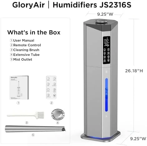 Humidifiers for Bedroom — Humidifier, GloryAir