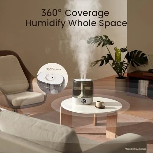 Self-Cleaning Humidifier for Large Room — Humidifier, Provirtec