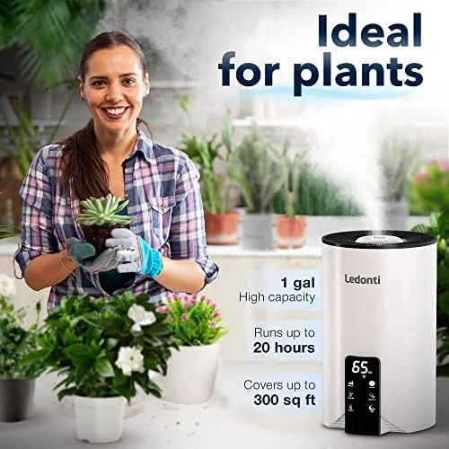 Humidifier for Bedroom Smart Control — Humidifier, Ledonti