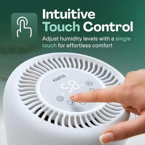 Smart Evaporative Humidifier with App Control & 3L Tank — Humidifier, Klarta