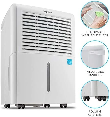 Smart Wi-Fi Dehumidifier with Pump — Dehumidifier, Ivation