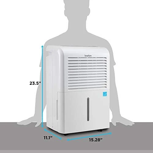 Smart Wi-Fi Dehumidifier with Pump — Dehumidifier, Ivation