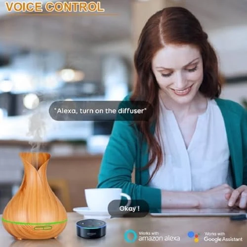 Smart Wi-Fi Essential Oil Diffuser — Essential Oil Diffuser, Blusonno