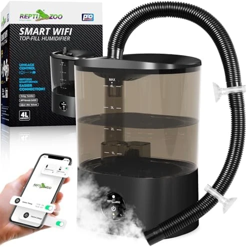 Smart WiFi Reptile Fogger with Timing — Humidifier, REPTI ZOO