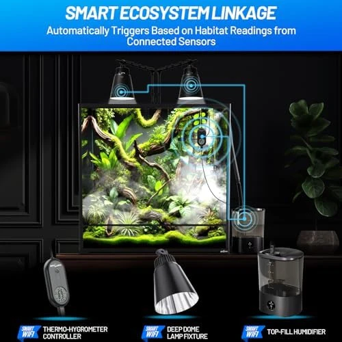 Smart WiFi Reptile Fogger with Timing — Humidifier, REPTI ZOO