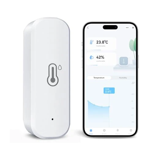 Smart WiFi Temperature Humidity Monitor — Humidifier, Drusine
