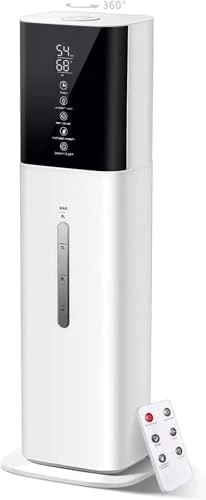 Ultrasonic Cool Mist Humidifier with Timer and Humidistat — Humidifier, let'me